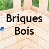 La construction en briques de bois