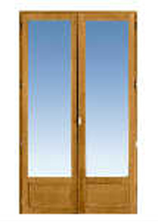 Porte fenêtre bois standard